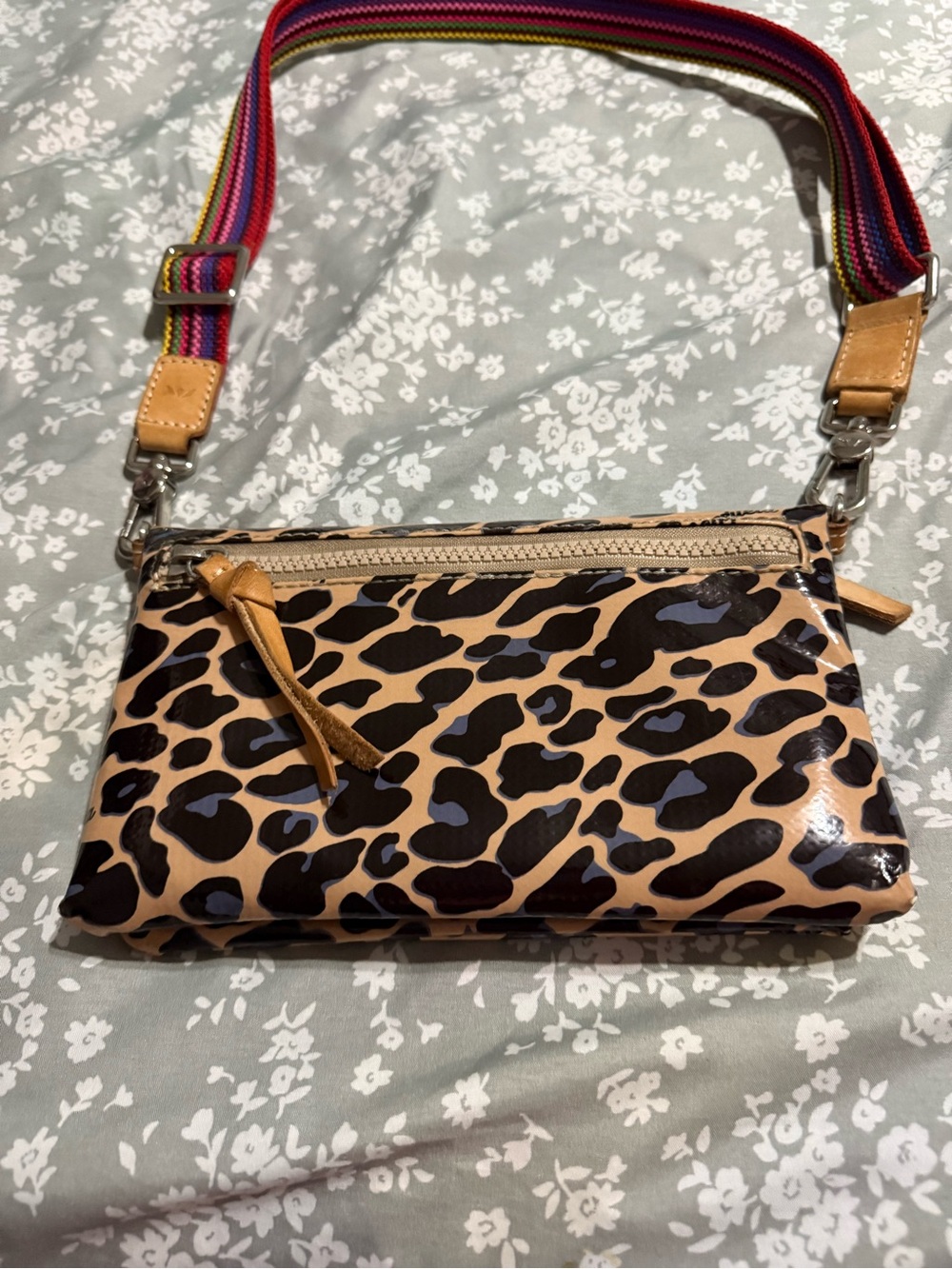 Consuela Uptown Blue Jag Crossbody